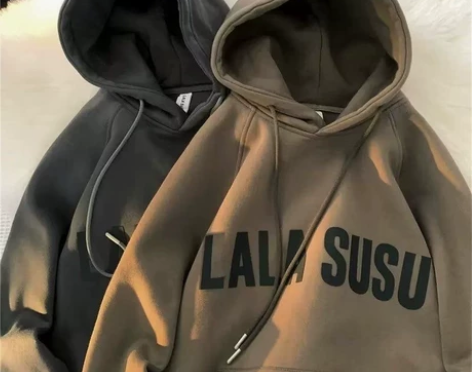 连帽卫衣男潮牌秋冬季2022新款加绒加厚港...