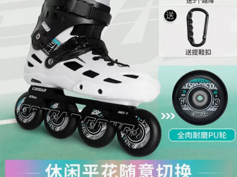 【狂欢价】美洲狮溜冰鞋成年轮滑鞋成人旱冰鞋...