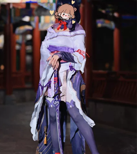 次元依雷电将军 大全套出 假毛 衣服 ...