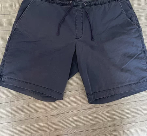 【盖璞Gap】深蓝色短裤工装休闲XL码大码...