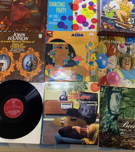 欧洲古典黑胶唱片12寸黑胶唱片 60-70...