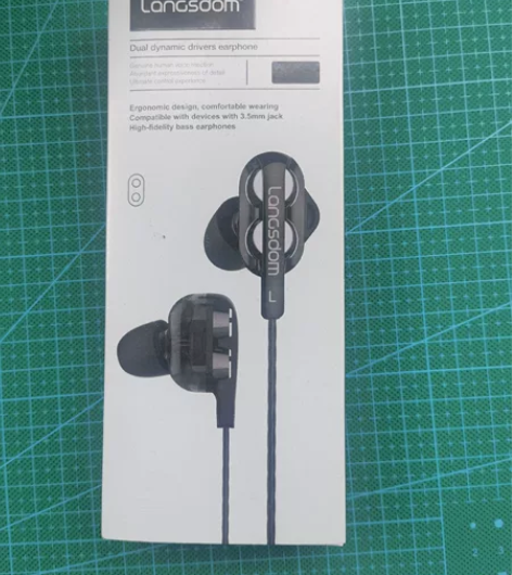 兰士顿 D4重低音炮四核双动圈耳机入耳式耳...