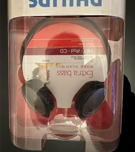飞利浦SHS390原装耳机，颈挂式，全新未...