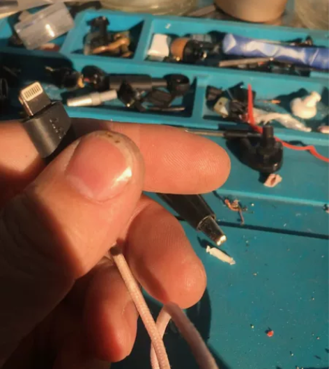苹果主动降噪有线耳机维修，小鸟主动降噪耳机...