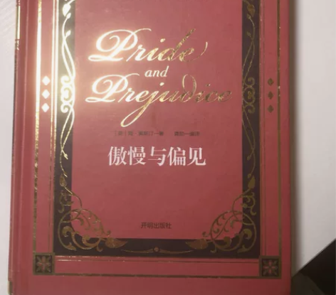 傲慢与偏见 几乎全新，没看过 无笔迹折痕 ...
