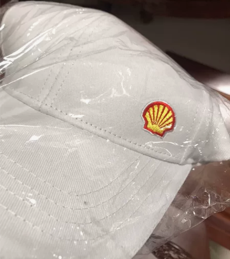 Shell壳牌石油周边，全新白色棒球帽 可...