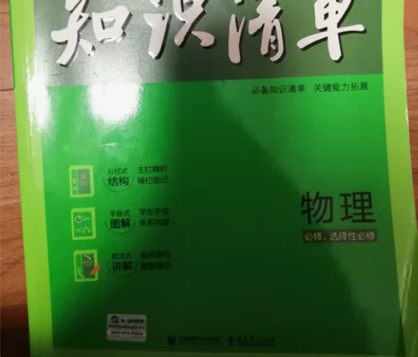 高中物理知识清单，是全三年的，知识点特别全...