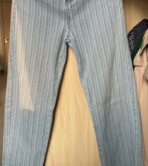 条纹牛仔裤 夏天很好搭衣服M￥39.90￥...