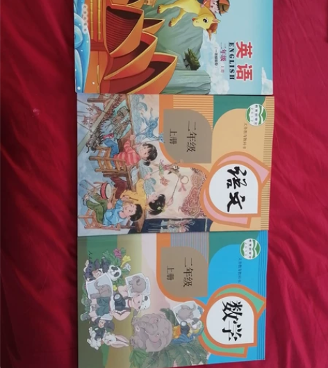 小学三年级上册数学、语文、英语，教材、课本...