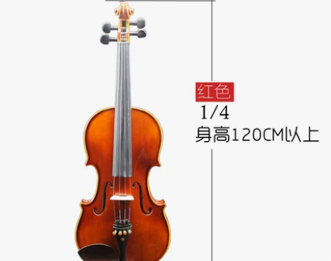 民间艺人手工小提琴专业级实木练习考级小提琴...