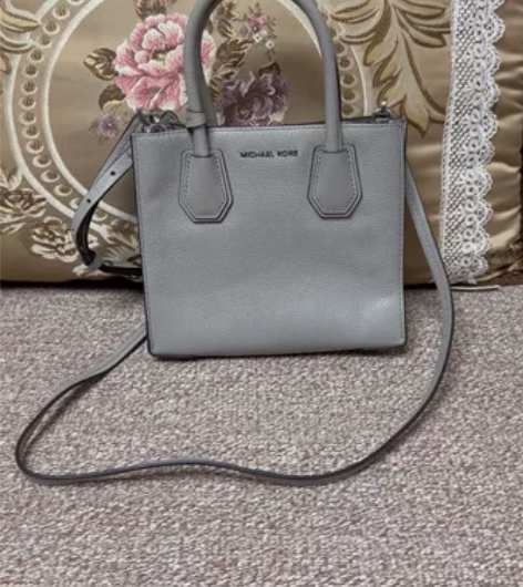 mk 小号风琴锁头杨幂同款女士单肩斜挎手拎...