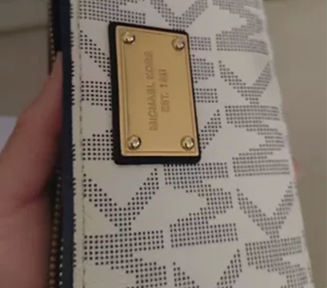 闲置腾地转Michael Kors 牛皮女...