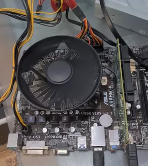 全套四核电脑主板，华硕主板：ASUS A6...