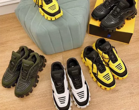 增高鞋 2023春p厚底老爹鞋女变形金刚鞋...