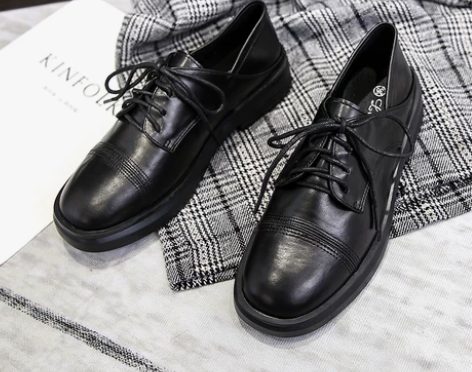 小皮鞋2020新款英伦春秋单鞋学生复古百搭...