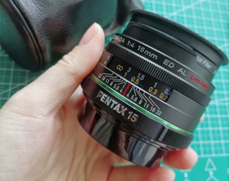 Pentax宾得DA15mmf4超广镜单反...