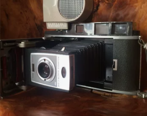 宝丽来 珍藏古董相机 拍立得 伸拉正常 ...