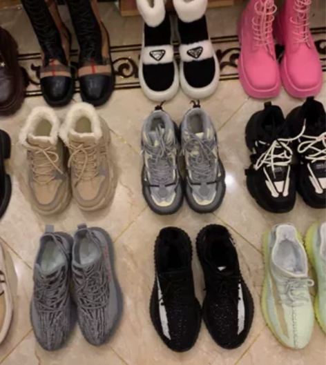 39 40大码女鞋冬款加绒长靴马丁靴老爹鞋...