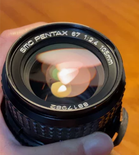 宾得67 smc 105 2.4 后期 镜...