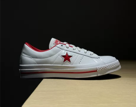 匡威2021新款ONE STAR经典星箭漆...