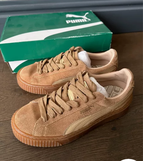 puma彪马棕色板鞋,37码,正品。 感兴...