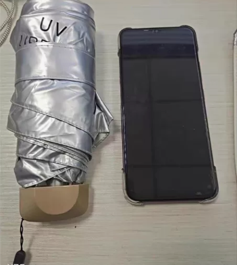 小金伞！五折伞！ 小金伞五折伞，超扁的设计...