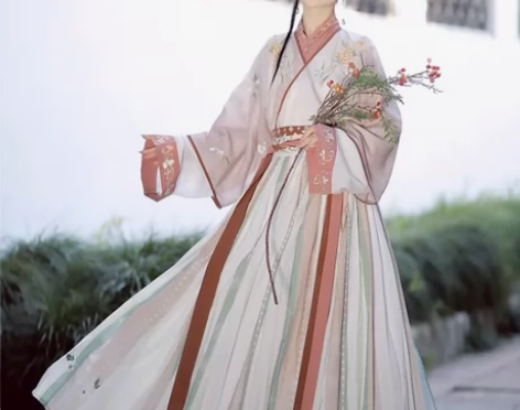 【年货价】溪风汉服女正品原创中国风晋制交领...
