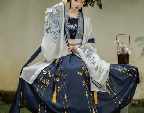 【88狂欢价】千韵岗琼华汉服女夏正品原创古...