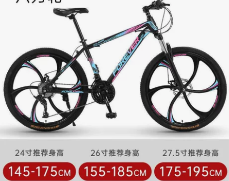 淘宝购入几个月，骑过几次，全新山地自行车 ...