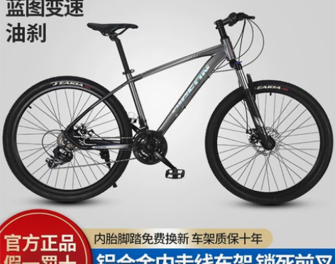 飞鸽山地自行车成年人男女铝合金超轻变