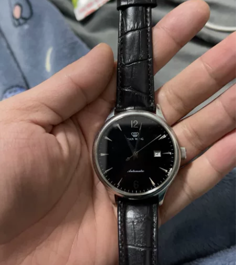 天王手表 放的时间长了掉了一个小片子 拆开...