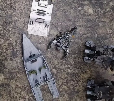 变形金刚电影威将放大的ss眩晕,该绿的地方...