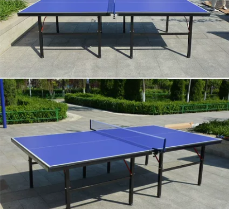 工厂直供室内乒乓球台家用折叠标准室内乒乓球...