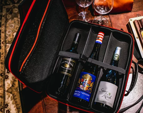 智空间三支装酒包便携酒盒随意搭配可拆卸收纳...