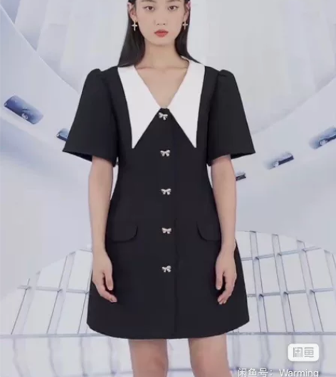 就穿过一次 88包邮 均码 明星同款法式高...