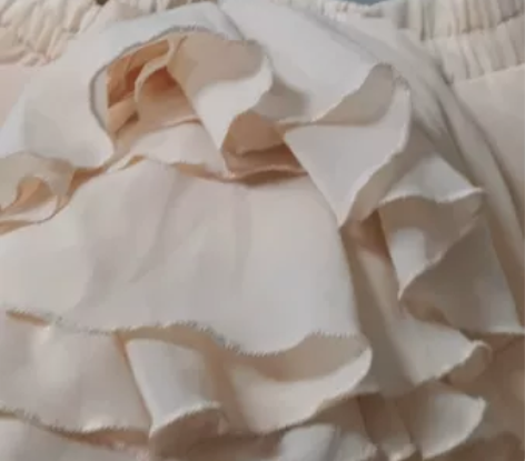 雪纺大摆裙，波西米亚风 和妹妹一起买了两件...