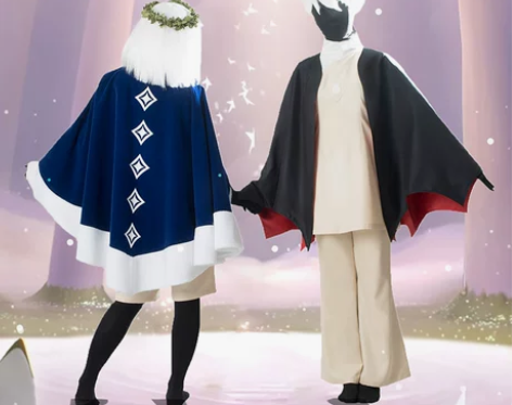 火花动漫sky光遇cos服 光遇斗篷 音韵...