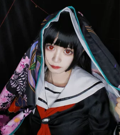 cos阎魔爱 地狱少女 水手服S码（领子部...