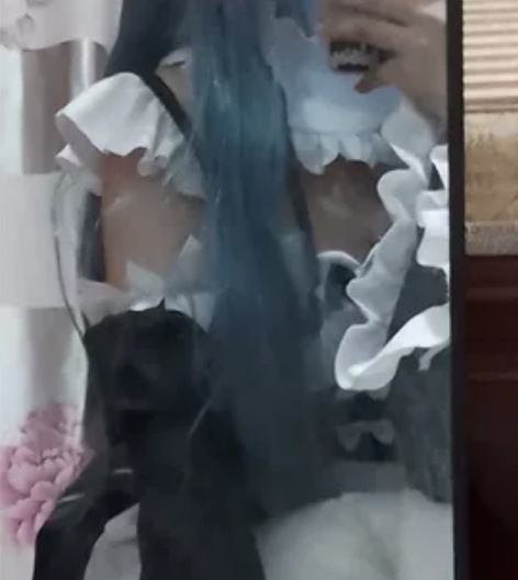 出蕾姆cos 假发我买了新的，包邮无鞋子 ...