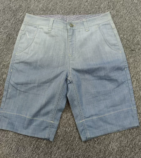 【百斯盾】男士春夏新款牛仔短裤 剪标款 完...