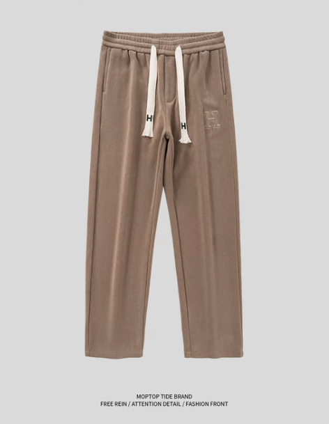 休闲裤 休闲长裤Mmoptop秋冬新款潮流...