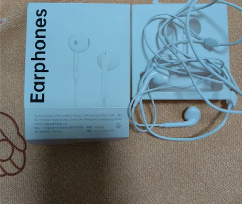 OPPO耳机 oppo有线耳机 买一加送的...