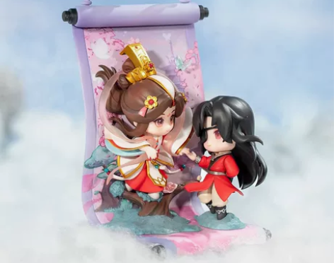 出擎苍 天官赐福 动画 谢怜花城仙乐浮绘Q...