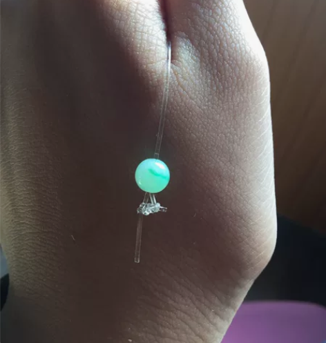 飘有一丝清新绿的糯种果绿珠，现在低价出，万...