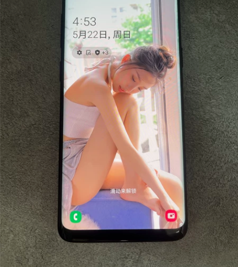 几乎完美屏95新三星s9手机 4+64g ...