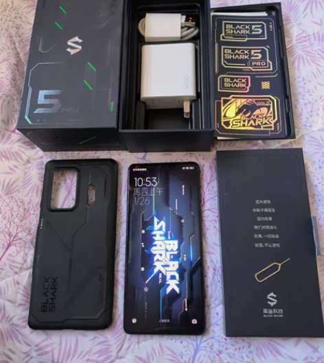 黑鲨5 Pro 16+512GB 黑色全新...