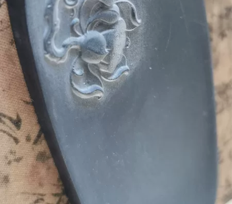精品歙砚《莲花池》 材质：歙砚龙潭坑   ...