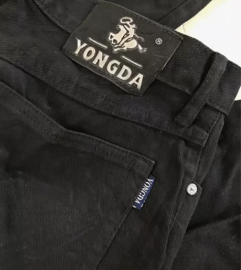 vibe风黑色修身牛仔裤全新无穿无洗  男...