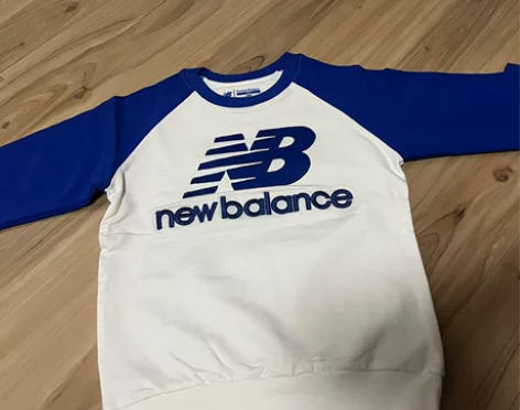 新百伦儿童长袖T恤120码 全新 50包邮...