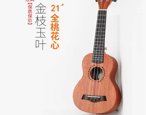 安德鲁单板尤克里里初学者学生成人女男23乌...